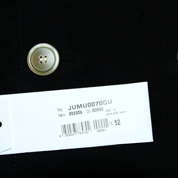 BNWT AW20 MARNI DOUBLE BREASTED SUEDE COTTON COAT 48 & 50 - Picture 11 of 15